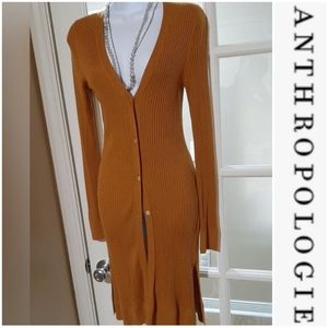 3/$25 Anthropologie Meadow Rue Duster Cardigan button down womens size small